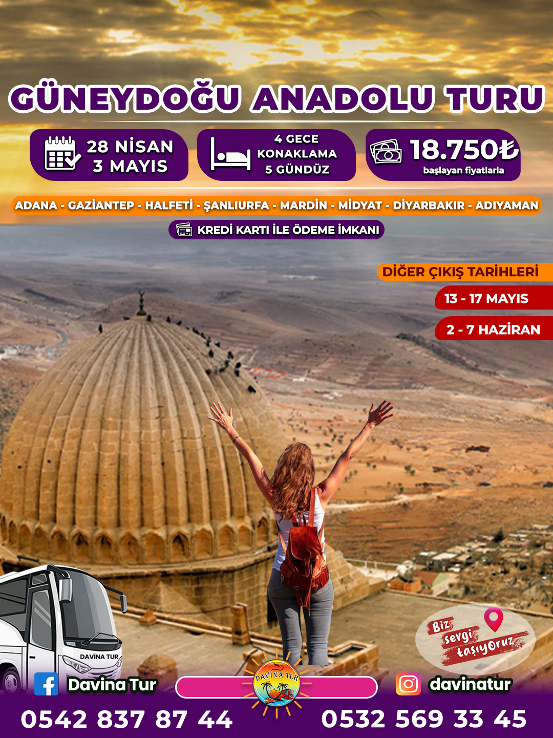 GÜNEY DOĞU ANADOLU TURU